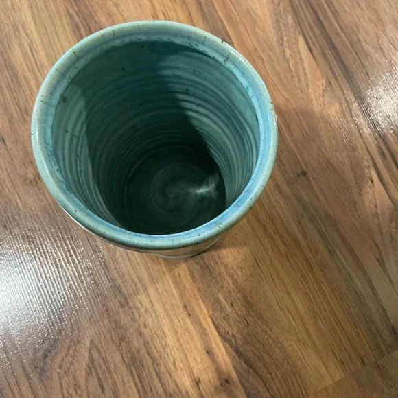 Handmade Glazed Pottery Wine Chiller - Picture 13 of 15